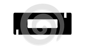 RAM Memory Module Outline Icon, vector design Generative AI