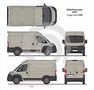 RAM Promaster Cargo Delivery Van L1H2 2023