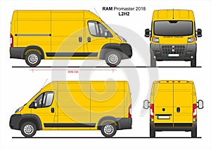 RAM Promaster Cargo Van L2H2 2018