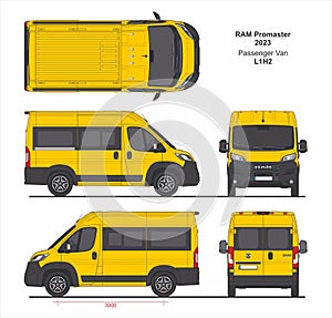 RAM Promaster Passenger Van L1H2 2023