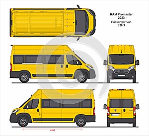 RAM Promaster Passenger Van L3H3 2023