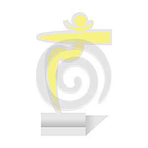 ram seed syllable. Vector illustration decorative design