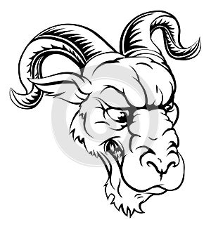 Ram sports mascot photo