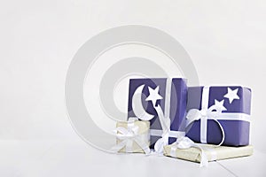 ramadan composition with presents. High quality photo