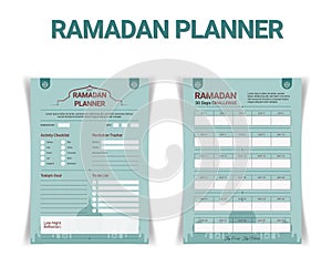 Ramadan 30 Days Journal And Planner KDP Interior