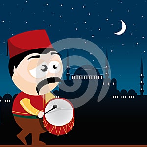 Ramadan drummer