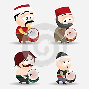 Ramadan drummers