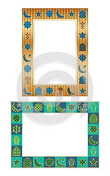 Ramadan element cut frame set