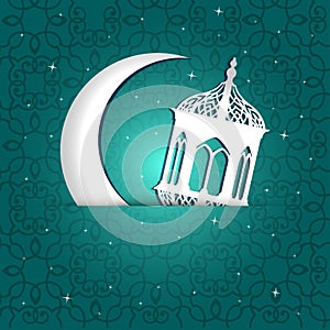 Ramadan greeting card photo