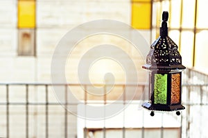 Ramadan Kareem and eid al fitr flying Lanterns Egyptian Fanoos. Lanterns/Arabic lamp fanoos for Ramadan Kareem /Eid al Fitr Mubara