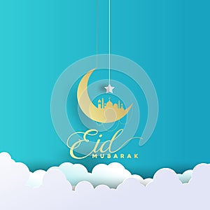 Ramadan Kareem islamic arabic greeting caligraphy and islamic geometric background card design.  illustration