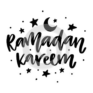 Ramadan Kareem Lettering photo