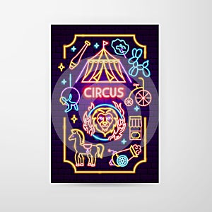 Ramadan Neon Flyer