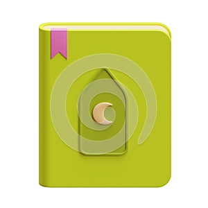 Ramadan Quran 3D Render Element