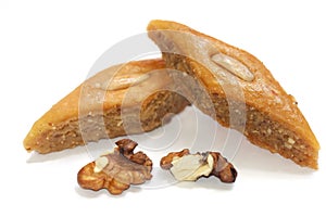 Ramadan sweet - paklava with nuts