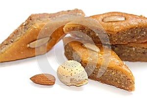 Ramadan sweet - paklava with nuts