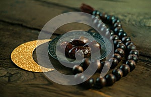 Ramadan traditional islam photo background.