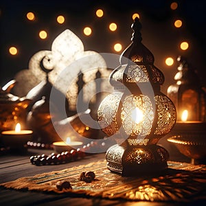 Ramadhan Holiday, a traditional lamp for ramadan