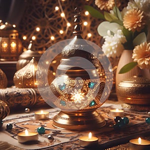 Ramadhan Holiday, a traditional lamp for ramadan