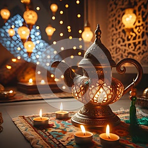 Ramadhan Holiday, a traditional lamp for ramadan