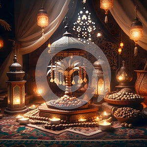 Ramadhan Holiday, a traditional lamp for ramadan