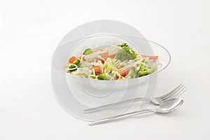 Raman and Vegetable Soup