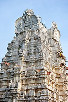 Ramanathaswamy Temple in Rameswaram, Tamil Nadu, India