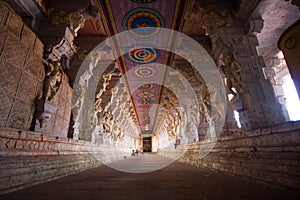 Ramanathswamy temple at Rameswaram (Tamilnadu, India)