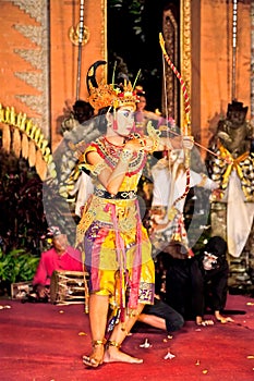 Ramayana dance by the Bina Remaja Troupe
