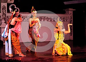 The Ramayana dance performance