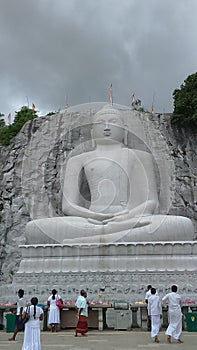 Rambadagalla Lord Buddhas Rock Statue