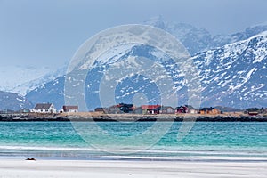 Ramberg beach, Lofoten, Norway