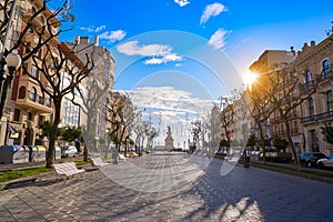 Rambla Nova in Tarragona of Catalonia photo