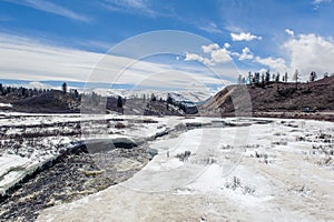 Rambunctious river in Altai mountains