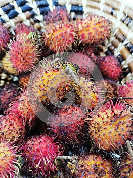 rambutan exotic fruit