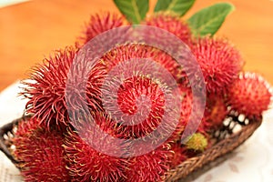 Rambutan fruits