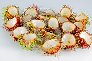 Rambutan `s peel