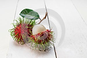 rambutan sweet fruit