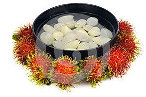 Rambutan in syrup