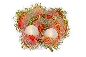 Rambutans or hairy fruits