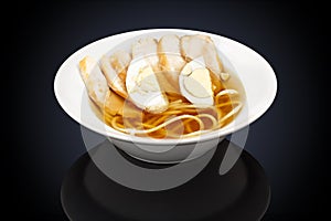 Ramen soup with chicken