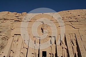 Rameses the Great Nefertari Abu Simbel in Aswan Egypt Wonders of the World