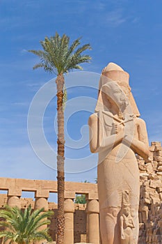 Rameses II Statue at Karnak Temple