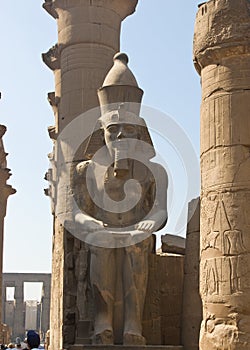 Rameses II at the Temple of Luxor