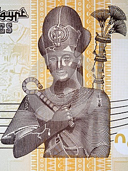 Ramesses II a portrait from Egyptian Pounds