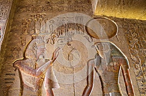 Ramesses III royal tomb in the Valley of the Kings, Luxor, Egypt