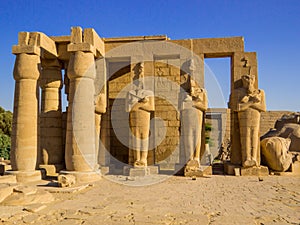 Ramesseum Temple, Luxor, Egypt