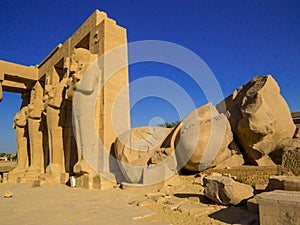 Ramesseum Temple, Luxor, Egypt
