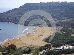 Ramla Bay In Gozo (Malta)