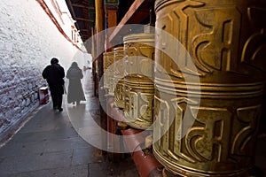 Ramoche temple in Lhasa city